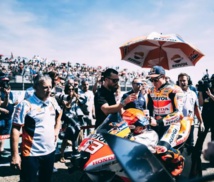 Marc Marquez était de retour sur la grille de départ Marc Marquez était de retour sur la grille de départ