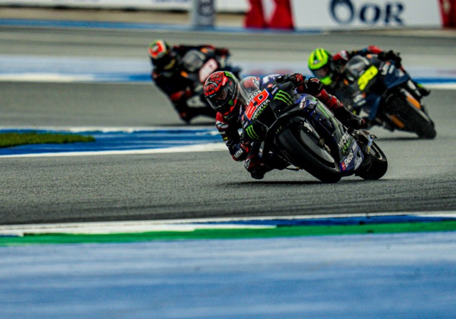 Mauvaise opération pour Fabio Quartararo qui ne marque pas de points (Photo Yamaha) Mauvaise opération pour Fabio Quartararo qui ne marque pas de points (Photo Yamaha)