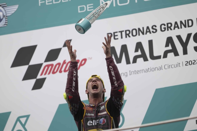 Tony Arbolino vainqueur en Malaisie Tony Arbolino vainqueur en Malaisie