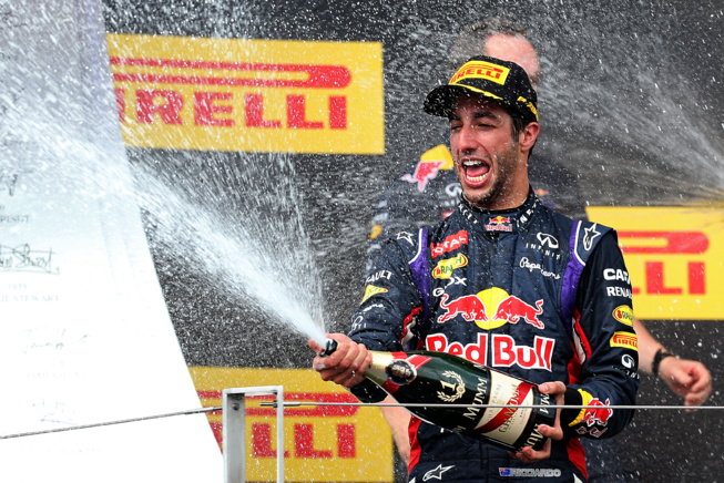 Une superbe victoire pour Ricciardo ( Thompson/Getty Images)