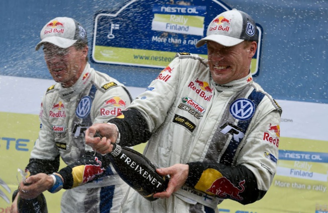 La délivrance pour Latvala et Anttila La délivrance pour Latvala et Anttila