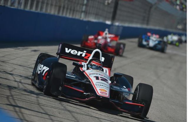 Will Power a frappé un grand coup (Photo Chris Owens) Will Power a frappé un grand coup (Photo Chris Owens)