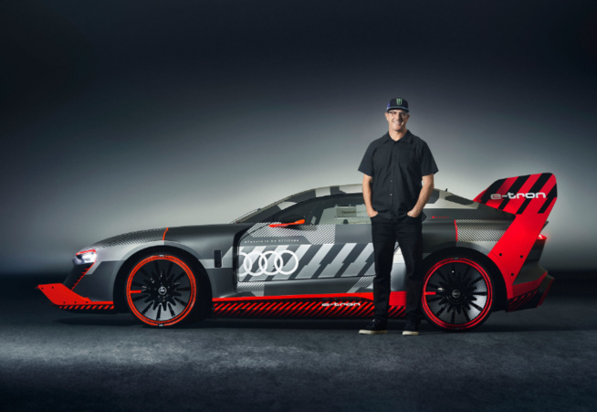 Ken Block était récemment passé sous la bannière AUDI Ken Block était récemment passé sous la bannière AUDI