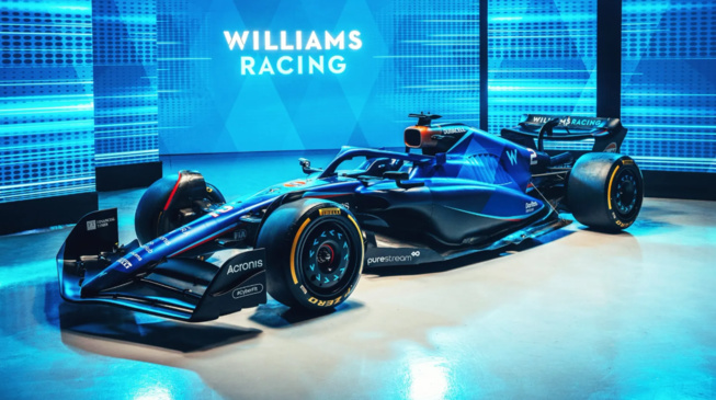 F1 : Williams présente sa livrée pour 2023