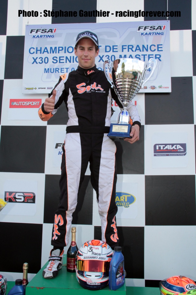 Vincent conserve son titre de champion de France avec Sodi Vincent conserve son titre de champion de France avec Sodi