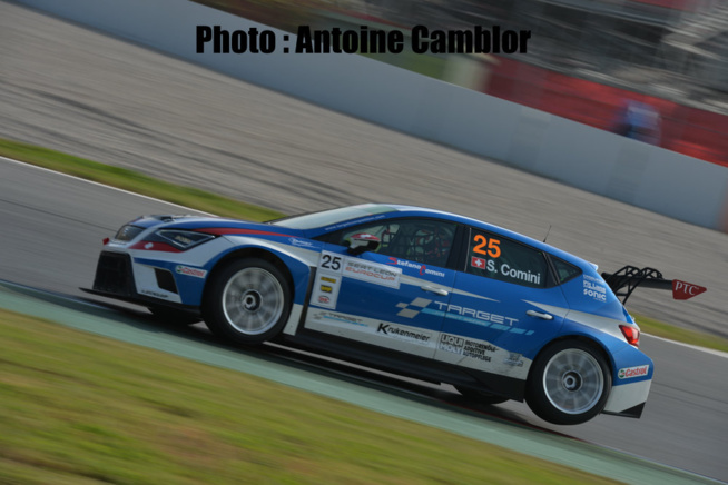 Comini vainqueur de la course 1 à Barcelone Comini vainqueur de la course 1 à Barcelone