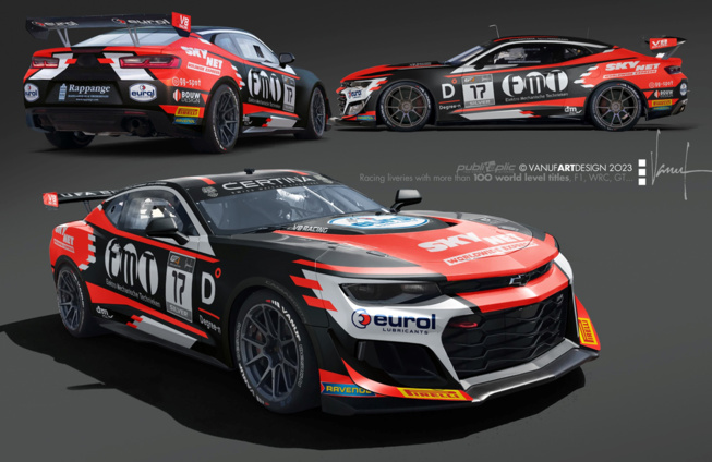 GT4 Europe : V8 Racing de nouveau avec sa Camaro GT4 Europe : V8 Racing de nouveau avec sa Camaro