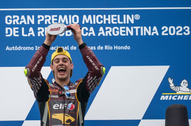 Moto2 : Argentine 2023, Arbolino s'impose