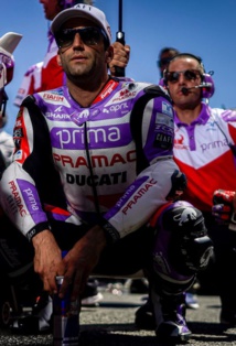 Johann Zarco passe à côté d'un bon résultat Johann Zarco passe à côté d'un bon résultat