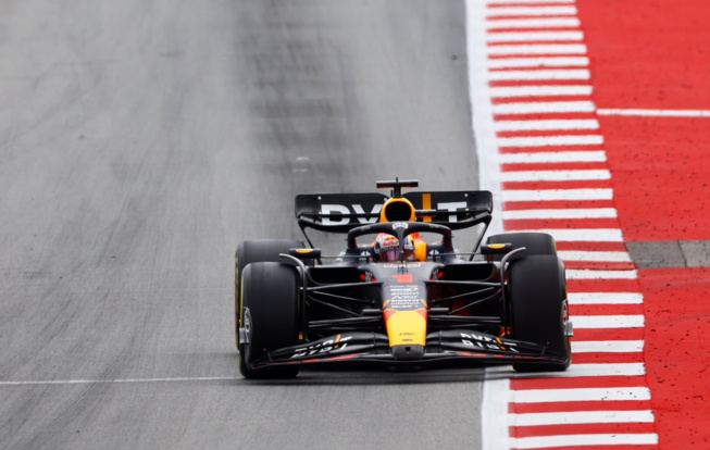 Verstappen seul devant© RedBull Verstappen seul devant© RedBull