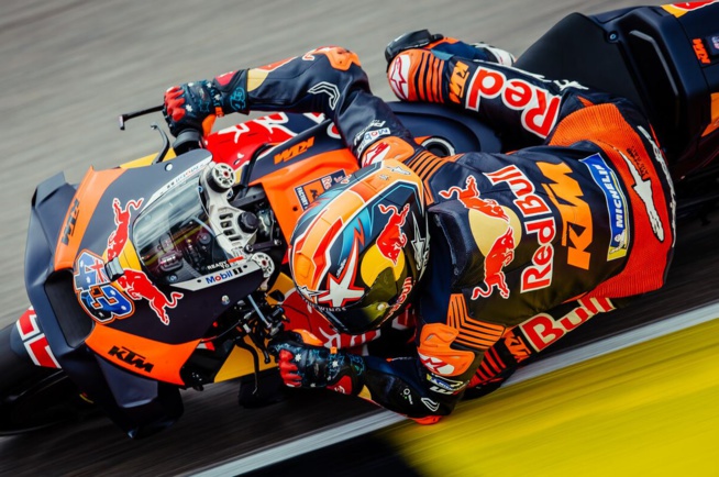 Jack Miller à l'arrivée sur le podium (Rob Gray Polarity Photo)