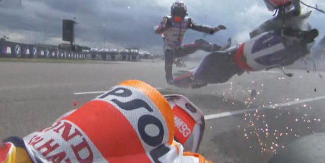 Des chutes à répétitions pour Marc Marquez