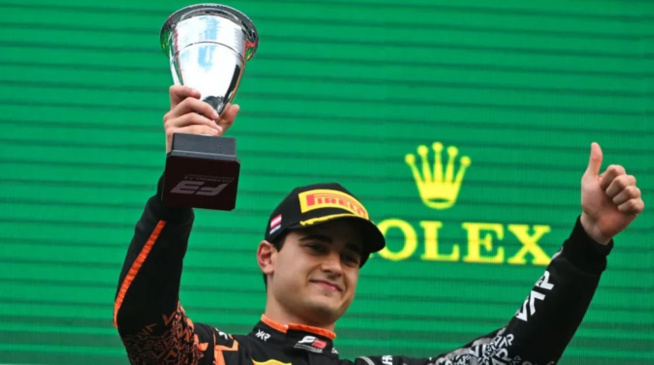Collet vainqueur © FIA F3 Collet vainqueur © FIA F3