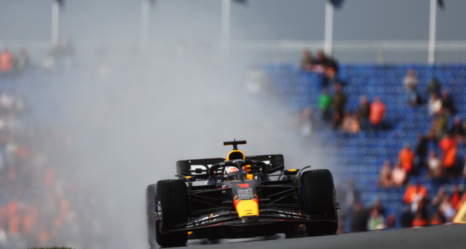 Verstappen domine, même sous la pluie © RedBull Media