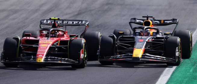 Le duel Ferrari / RedBull a tourné en faveur du dernier © RedBull Media
