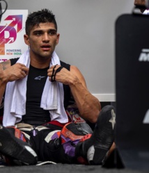 Jorge Martin a été victime d'un malaise à l'arrivée Jorge Martin a été victime d'un malaise à l'arrivée