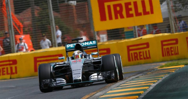 Hamilton déjà vainqueur : © AMG Mercedes F1