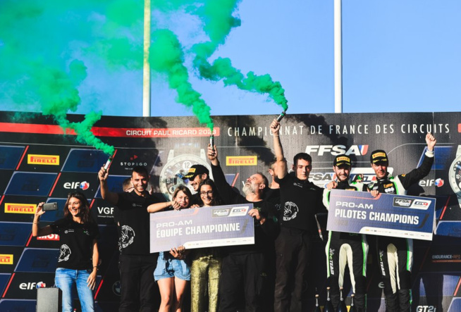 Les champions Pro Am (Photo P.Hecq SRO) Les champions Pro Am (Photo P.Hecq SRO)