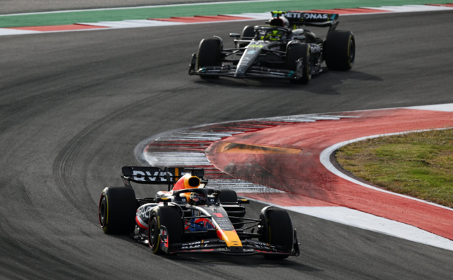 Verstappen sans concurrence à Austin © RedBull Media Verstappen sans concurrence à Austin © RedBull Media