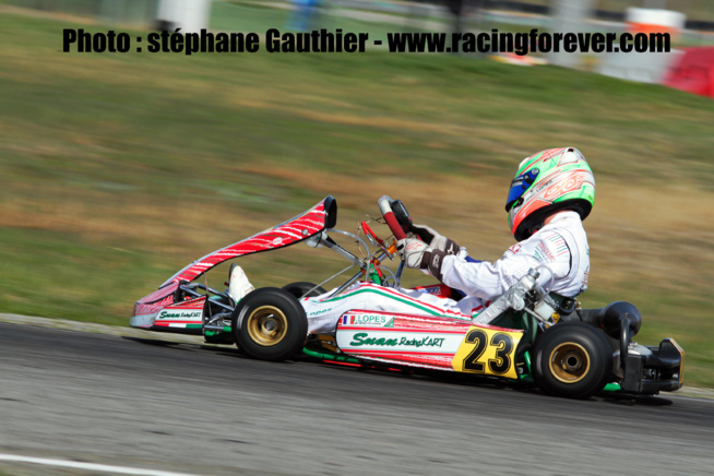 Des problèmes de freins ont empéché Jérémy de faire mieux que 3e en finale Des problèmes de freins ont empéché Jérémy de faire mieux que 3e en finale