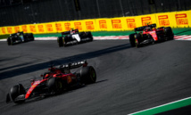 Une seule Ferrari sur le podium © Scuderia Ferrari Une seule Ferrari sur le podium © Scuderia Ferrari