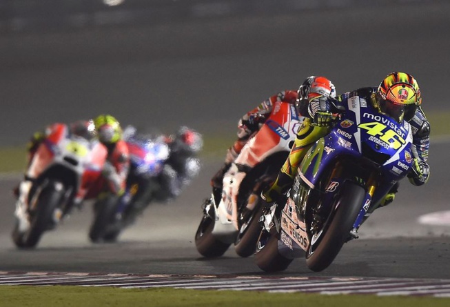 Un grand prix de folie et une victoire de Rossi Un grand prix de folie et une victoire de Rossi