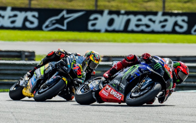 Quartararo bien plus performant ce dimanche Quartararo bien plus performant ce dimanche