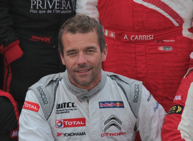 Loeb est satisfait de sa participation à Nogaro ( Photo Stéphane Gauthier)