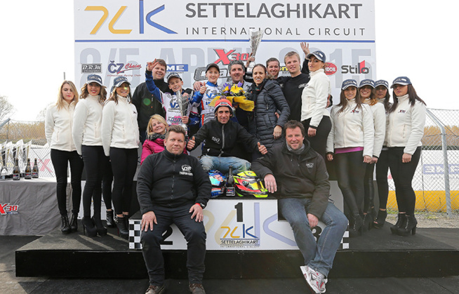 Le podium en Junior (Photo CT Photos) Le podium en Junior (Photo CT Photos)