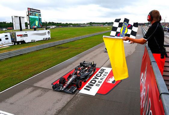 Course mouvementée en Louisiane (Photo Honda Motor) Course mouvementée en Louisiane (Photo Honda Motor)