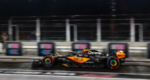 Norris termine dans le mur © McLaren Norris termine dans le mur © McLaren