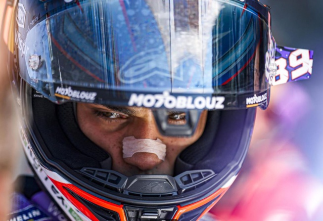 Tempête sous un casque pour Jorge Martin Tempête sous un casque pour Jorge Martin