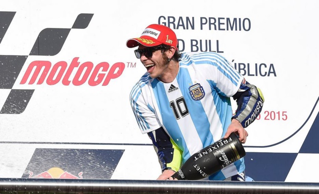 Un Rossi très argentin Un Rossi très argentin