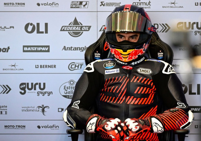 Nouvelle combinaison pour les premiers tests avec Ducati (Photo Gold & Goose Redbull Content) Nouvelle combinaison pour les premiers tests avec Ducati (Photo Gold & Goose Redbull Content)