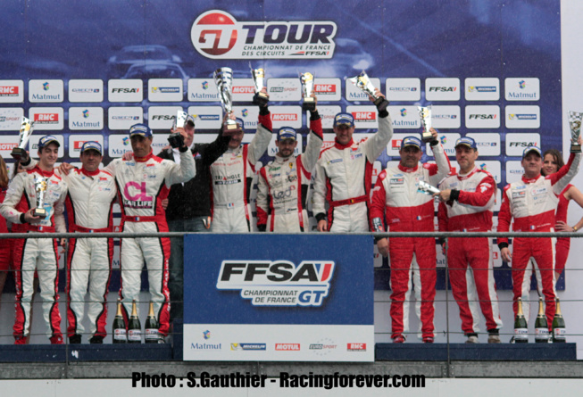 Sport Garage a bien occupé le premier podium du weekend Sport Garage a bien occupé le premier podium du weekend