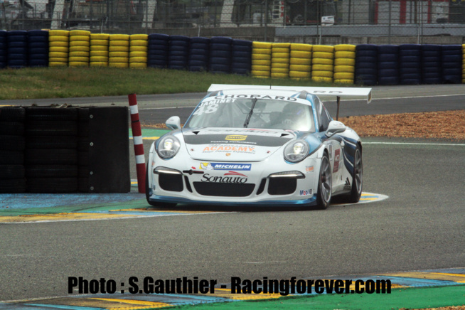 Jaminet nouveau leader de la Porsche France Jaminet nouveau leader de la Porsche France