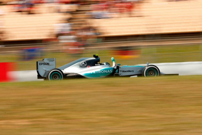 Rosberg retrouve la victoire : © Mercedes GP