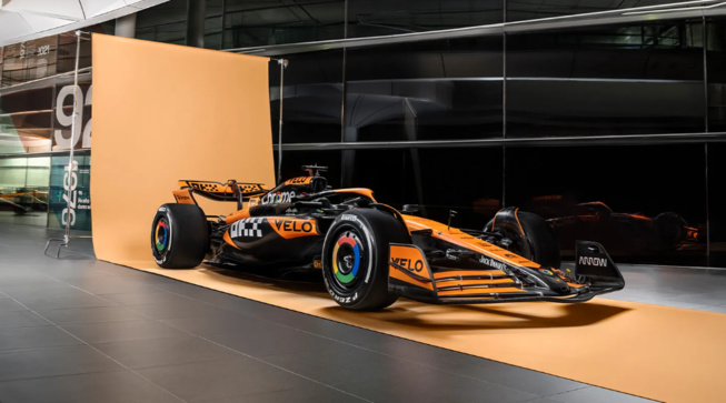 La nouvelle MCL38 © McLaren F1 La nouvelle MCL38 © McLaren F1