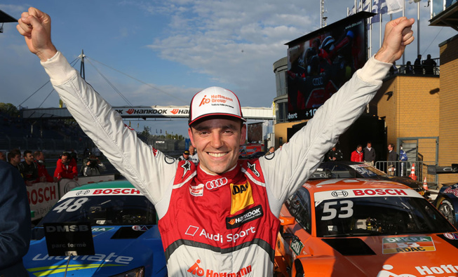 Seconde victoire de la saison pour Green : © DTM/ ITR Seconde victoire de la saison pour Green : © DTM/ ITR