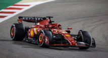 Leclerc en difficulté en début de course © Ferrari Leclerc en difficulté en début de course © Ferrari