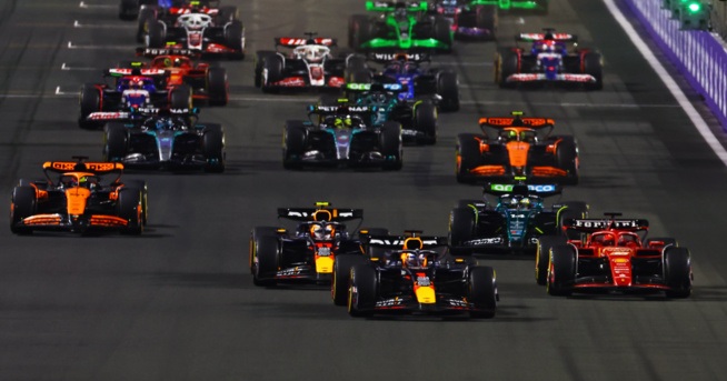 Le départ © RedBull F1 Media Le départ © RedBull F1 Media