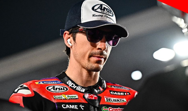 Maverick Vinales a saisit sa chance pour remporter son premier sprint (Photo Aprilia)