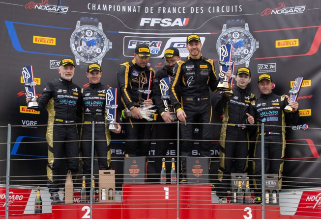 Double podium pour le team Schumacher CLRT (Photo L.Gayral) Double podium pour le team Schumacher CLRT (Photo L.Gayral)