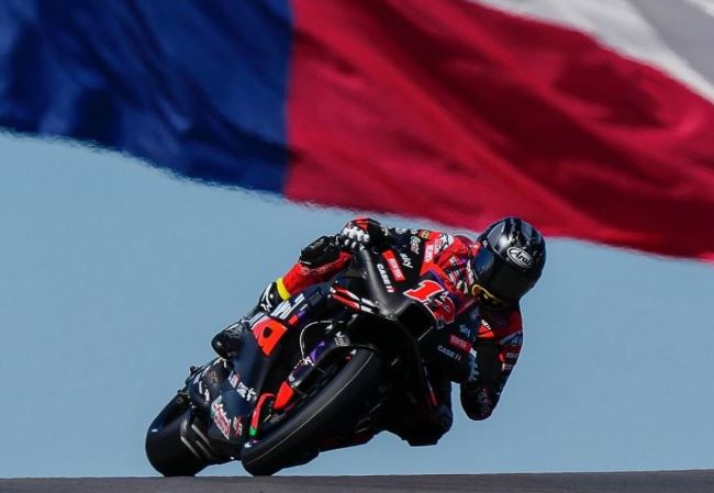 Maverick Vinales en forme à Austin