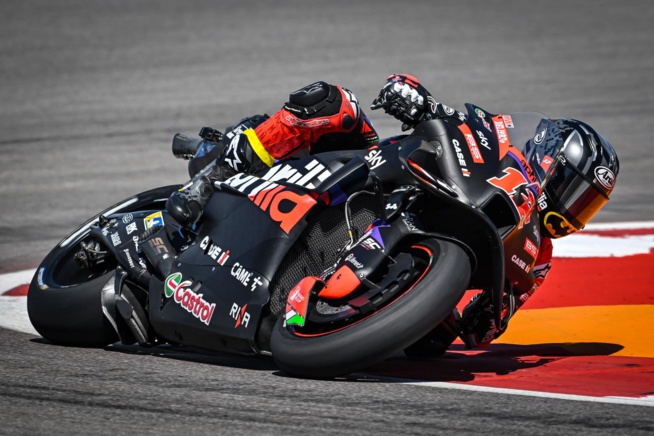Maverick Vinales une fois de plus le plus vite à Austin Maverick Vinales une fois de plus le plus vite à Austin