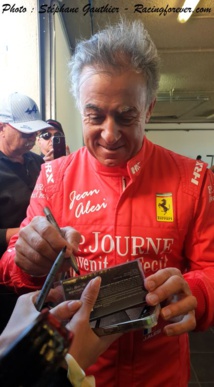 Jean Alesi attentionné pour tout le monde Jean Alesi attentionné pour tout le monde