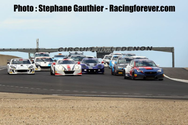 Un départ dominical à Ledenon Un départ dominical à Ledenon