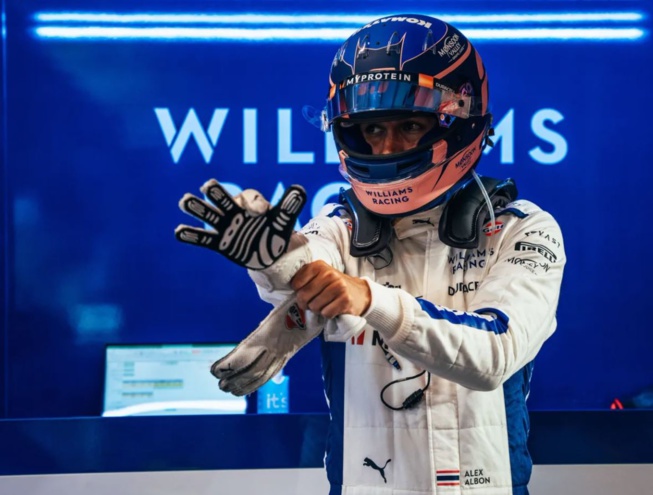 Alex Albon renfile les gants avec Williams (Photo Williams Racing) Alex Albon renfile les gants avec Williams (Photo Williams Racing)