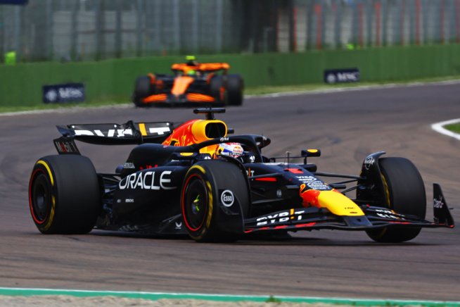 Verstappen s'impose devant Norris (Getty Images / Red Bull Content Pool)