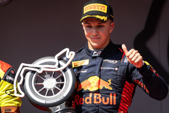 Le français Isack Hadjar n'est pas passé loin de la victoire (Dutch Photo Agency Red Bull Content Pool) Le français Isack Hadjar n'est pas passé loin de la victoire (Dutch Photo Agency Red Bull Content Pool)
